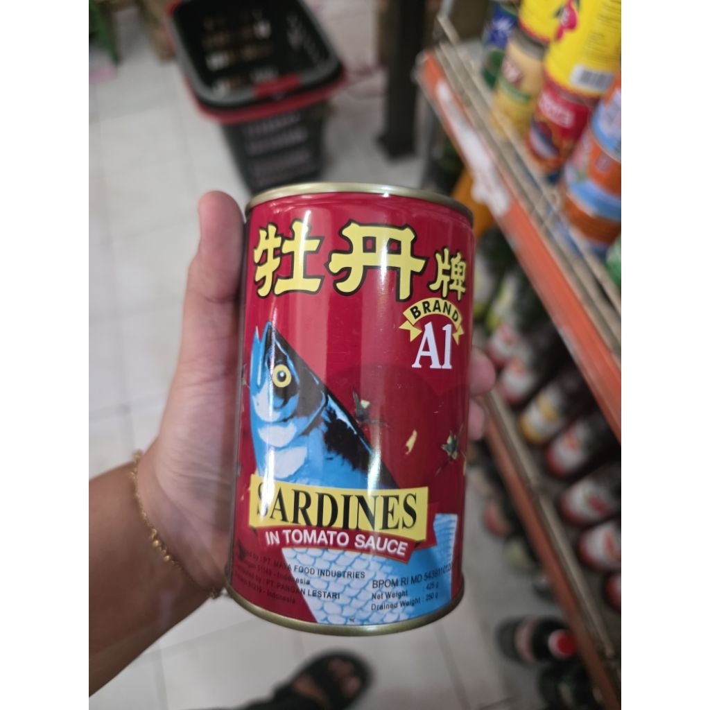 sarden botan 425 gr