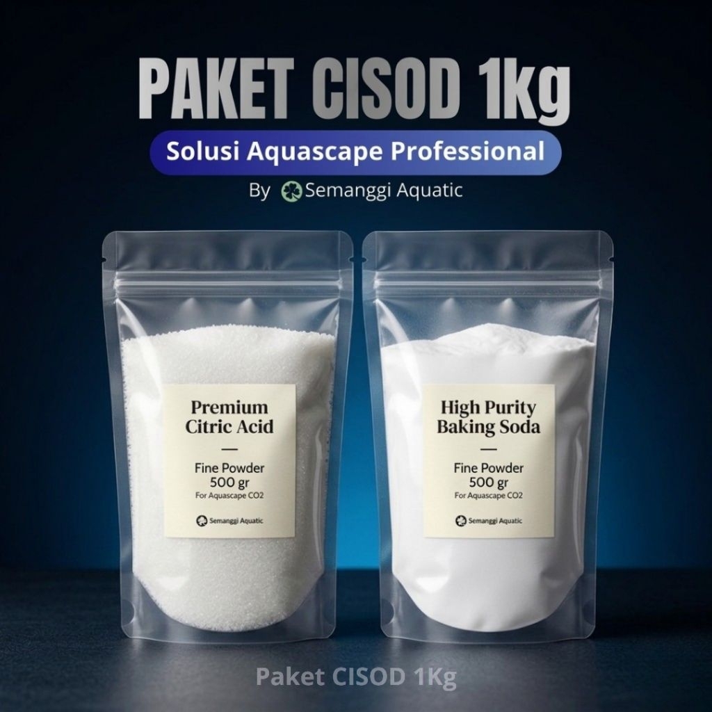 CISOD 1 KG / CITRUN BACKING SODA / CO2 DIY / PAKET CISOD