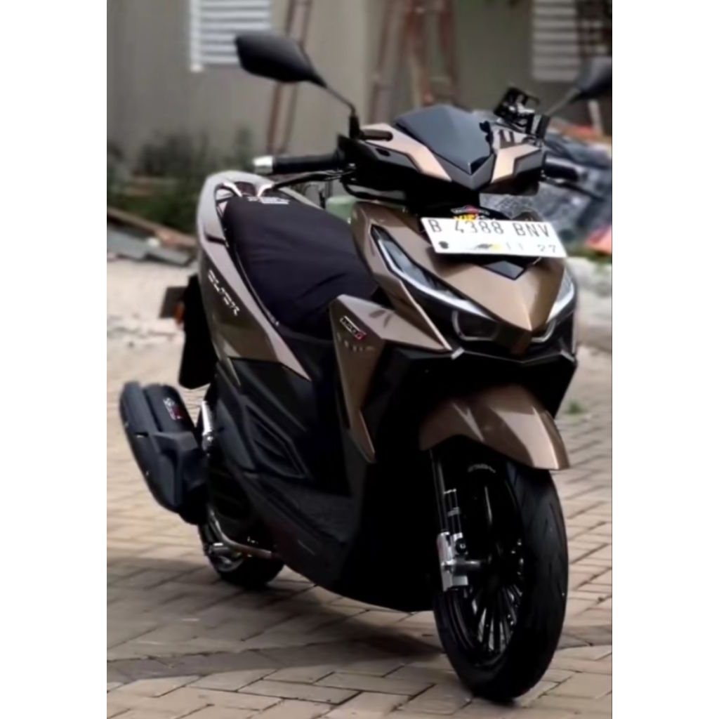 cat warna titanium brown jenis pu original