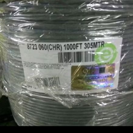 KABEL BELDEN 8723 CABLE AWG 22/ 2PAIR ISI 4 KABEL @305MTR BELDEN ORIGINAL
