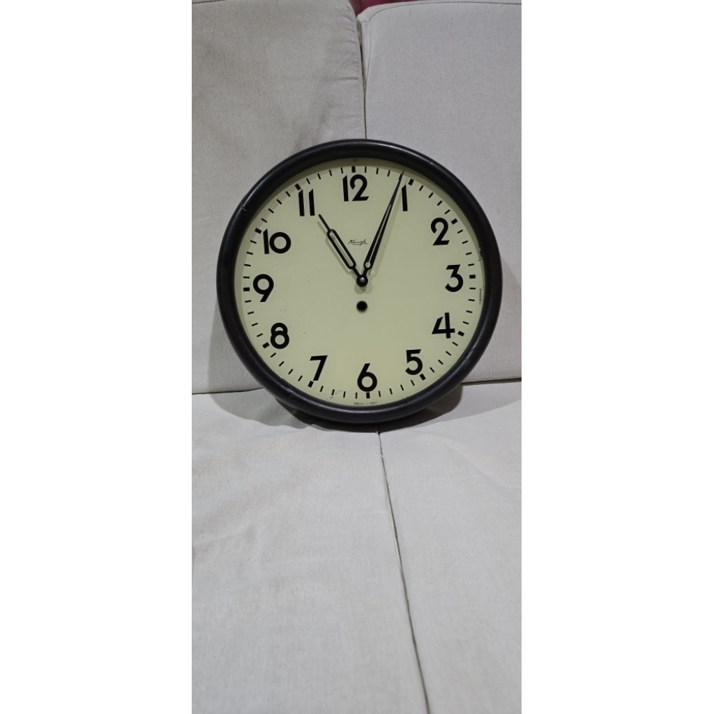 Jam Dapur Vintage Kienzle made in Germany normal lancar casing kayu tebal