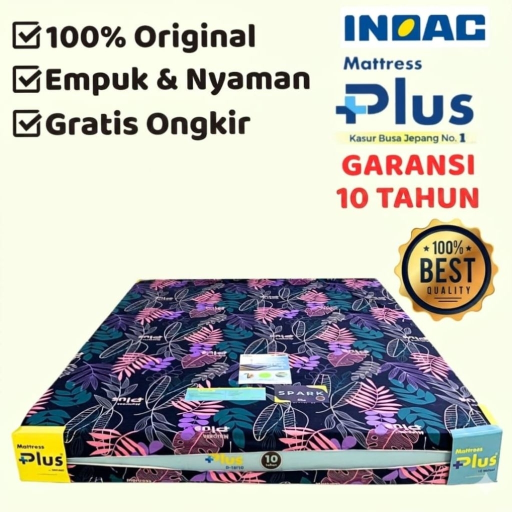 Kasur Busa Inoac Mplus D16 Tebal 20 dan 30 Ukuran 180x200cm