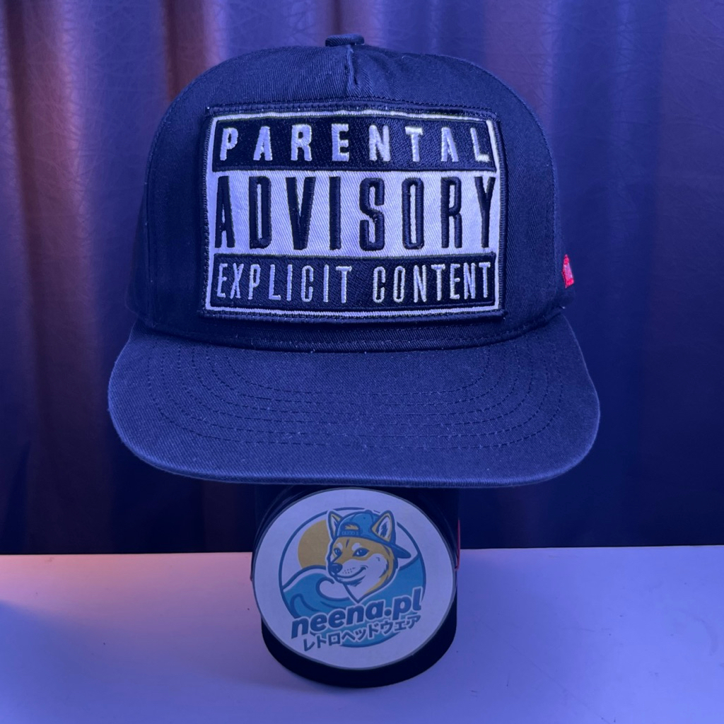Topi Snapback Parental Advisory Original / Topi Preloved Brand Premier