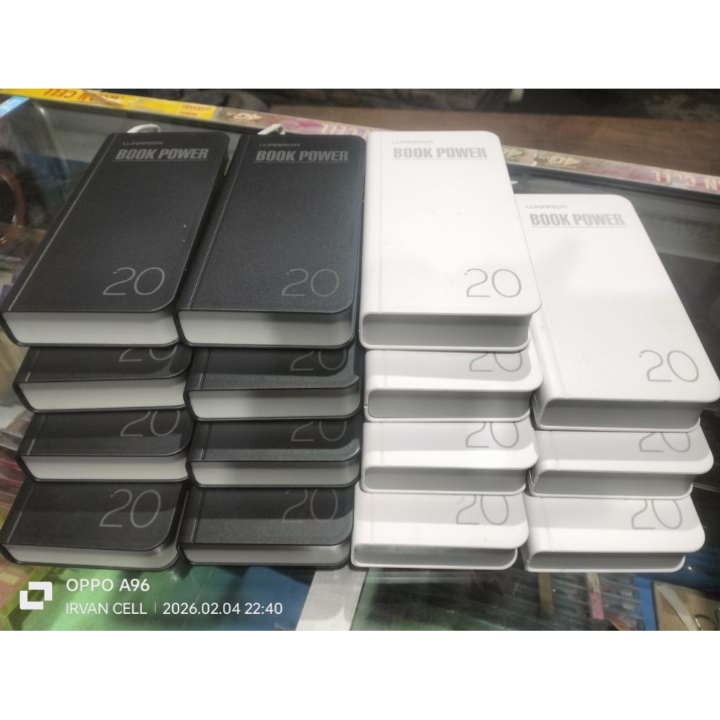 Casing & modul powerbank 20,000mah & 15,000mah