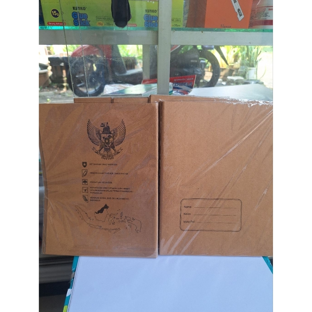 Sampul Coklat Polos atau Cetak Buku Kecil / Quarto