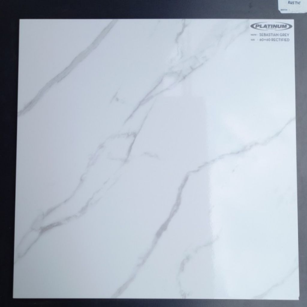 Keramik Cutting Platinum Sebastian Grey 60x60