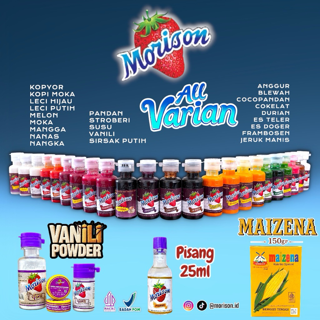 Pasta Morison Perisa & Pewarna Essence