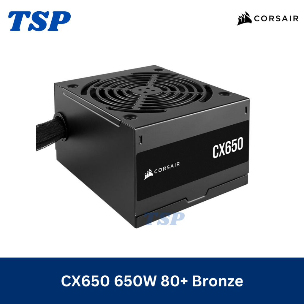 PSU Corsair CX Series 650W - Corsair CX650 80+ Bronze Power Supply