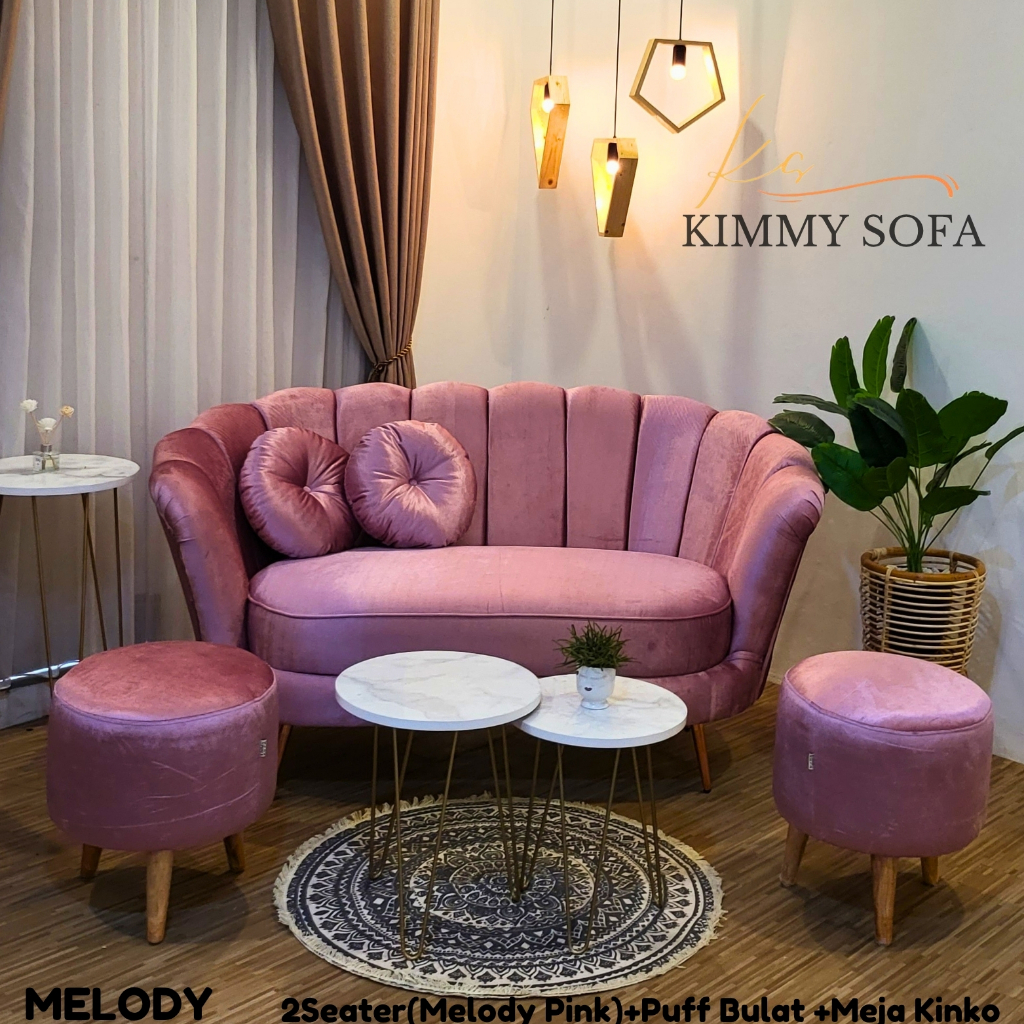 Sofa Kerang  Melody Kimmy Sofa Bahan Import