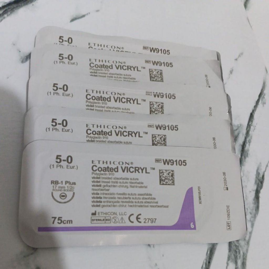 Vicryl 5 0 W9105 Roundbodied Pcs Vicryl 5/0 Roundbodied Pcs