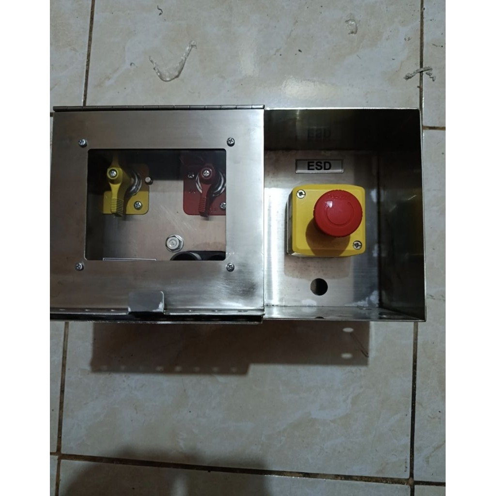 Box LOTO Stainless 4 Sistem - Kotak LOTO Stainless dengan 4 Sistem