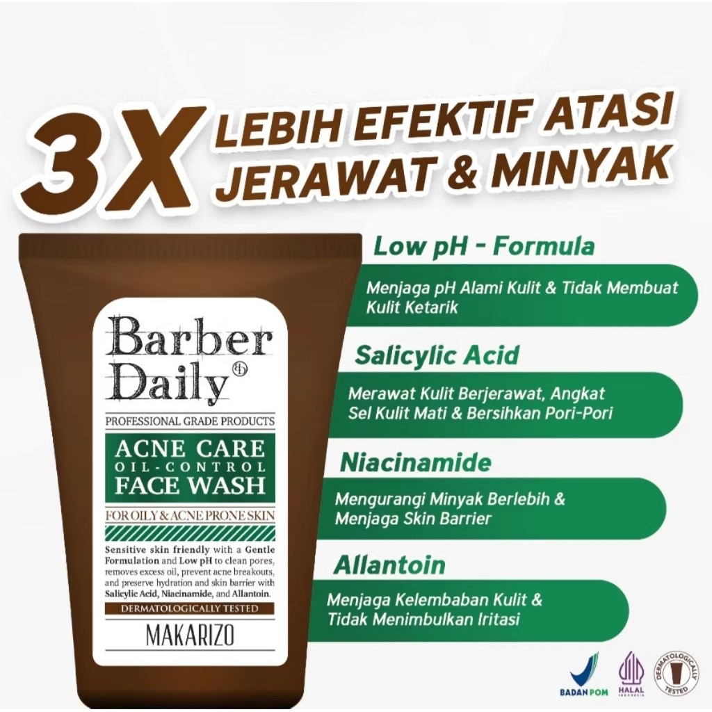 Barber Daily Face Wash