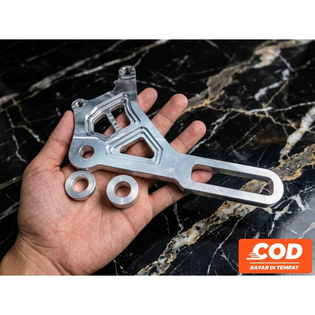 Bracket breket kaliper belakang Nissrai , Rcb S1 & E series pnp Supra KPH CNC T6