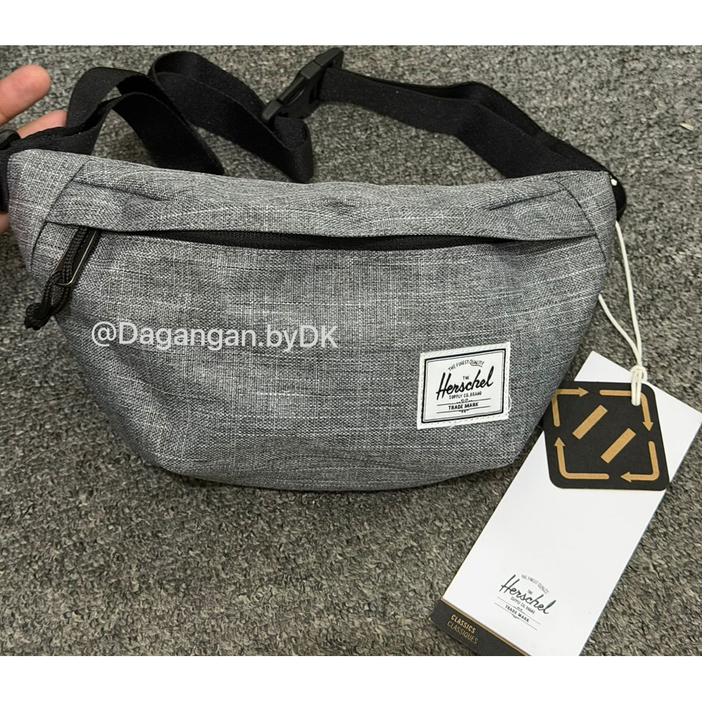 Tas Herschel Waistbag Bag Original 100% Grey