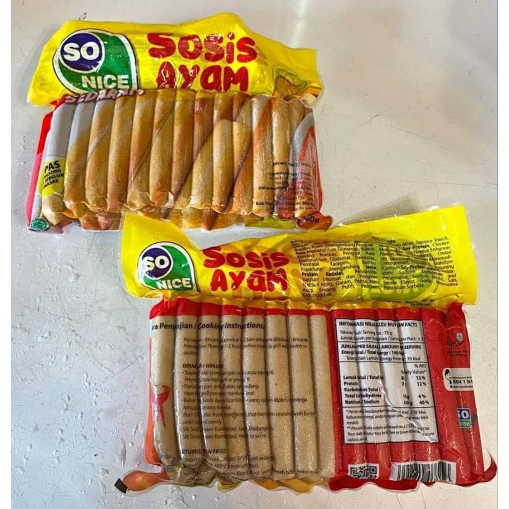 SOSIS SO NICE 1kg