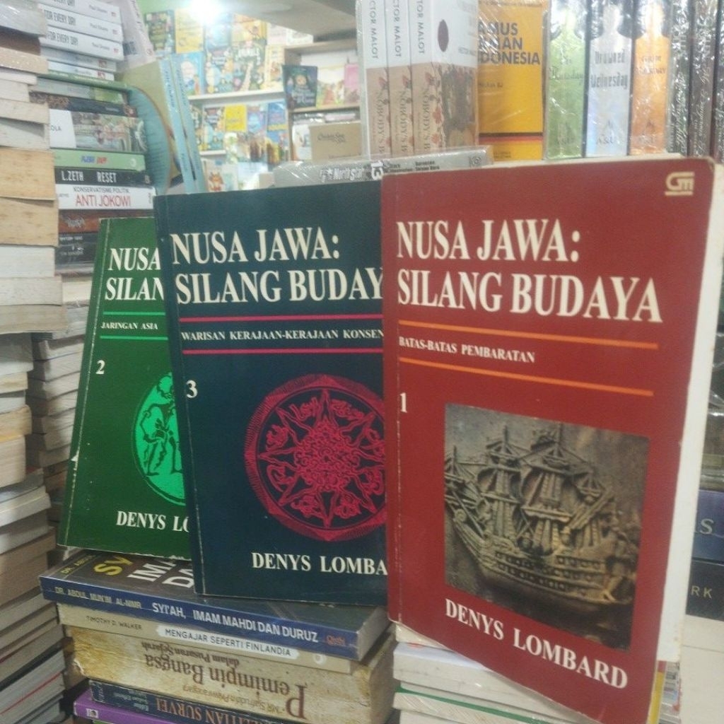 Asli Bekas - Bundling Buku Original Nusa Jawa : Silang Budaya By Denys Lombard