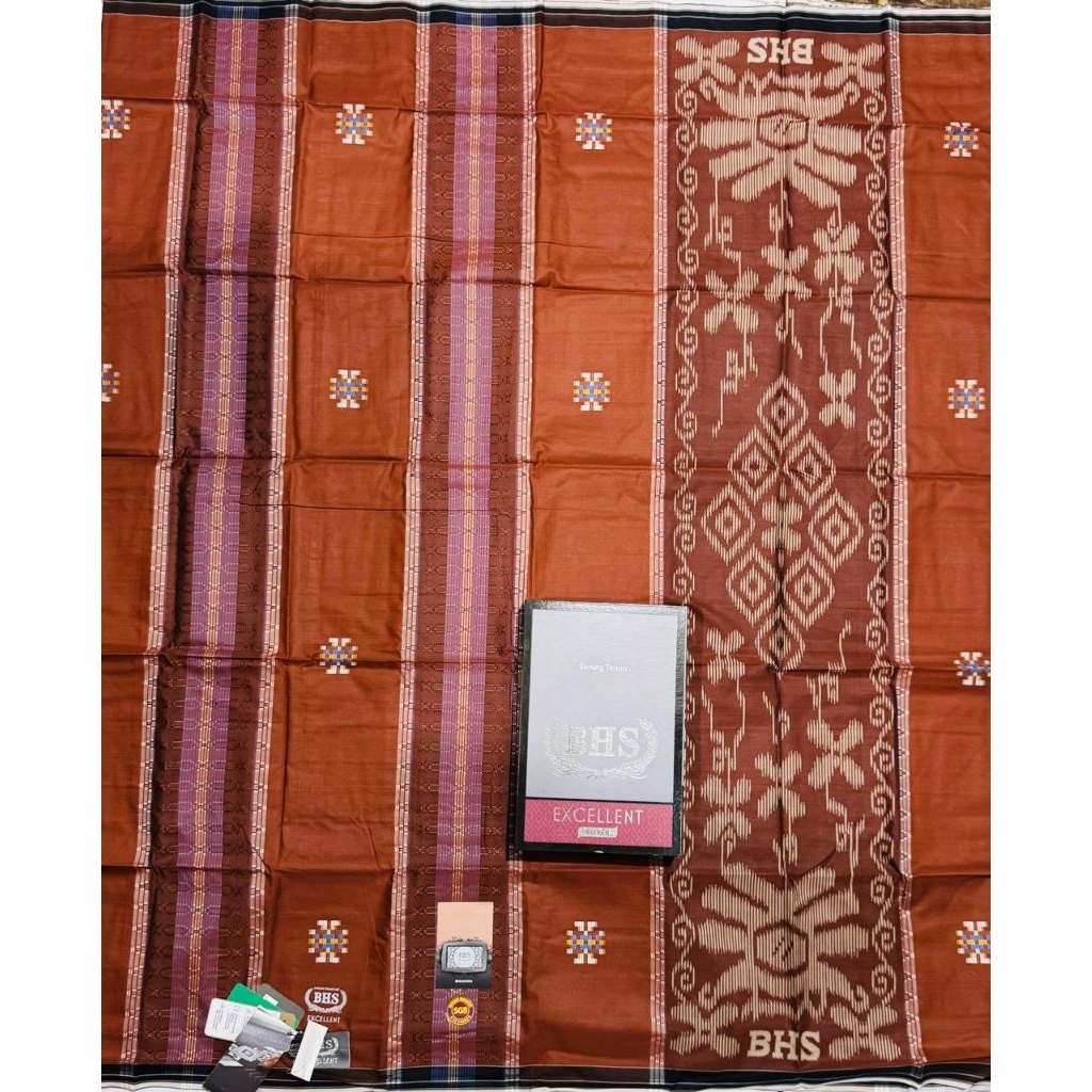 SARUNG BHS EXCELLENT SONGKET - SKT MIX SILVER