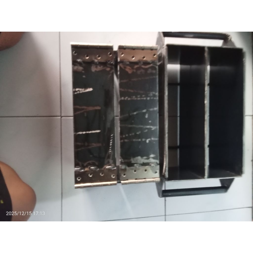 cetakan batako dobel 30x15x10 ENGSEL TEBAL