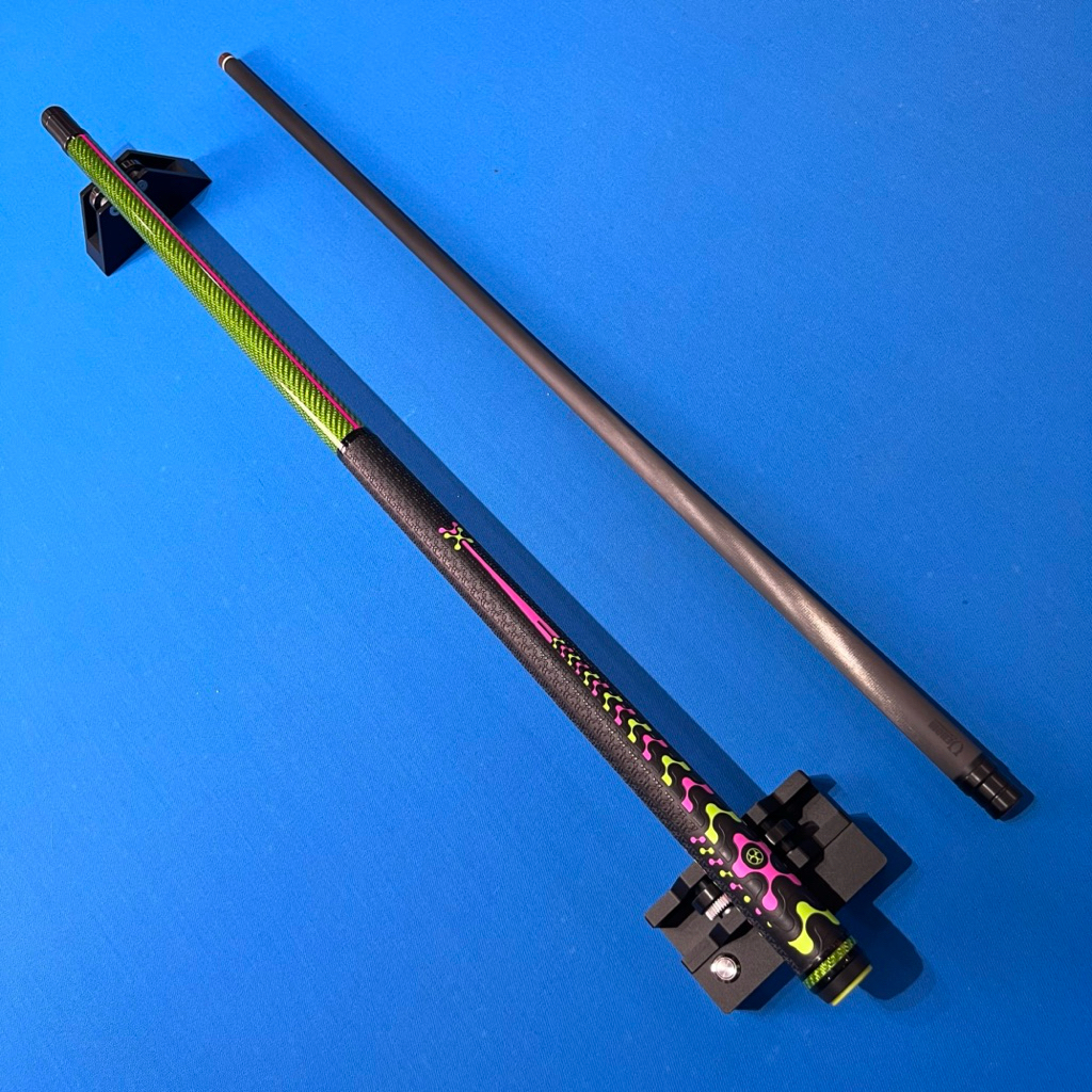 Stick Billiard POISON VX1 BRK Green Jump Break - Jump Break Cue Carbon Fiber Shaft / Stick Poison VX