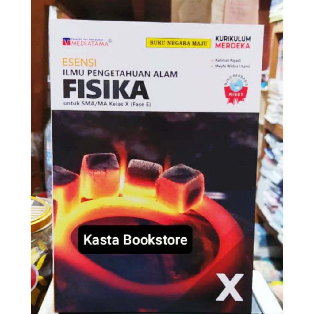 Buku Esensi Fisika Kelas 10 SMA Kurikulum Merdeka Mediatama