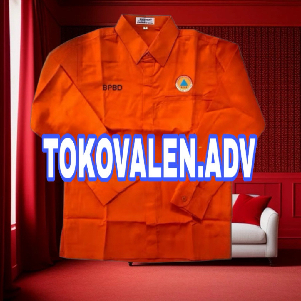 Kemeja BPBD Seragam BPBD Baju BPBD K1