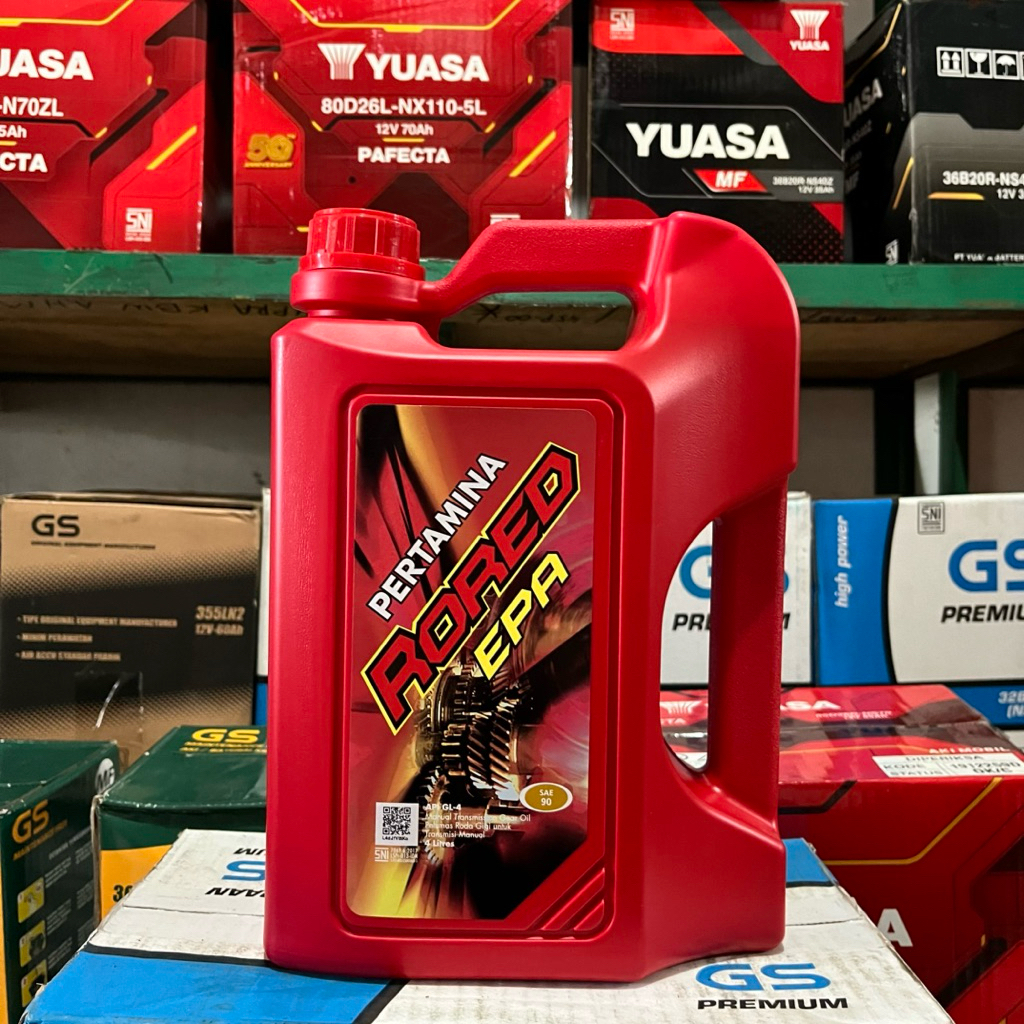 Oli Transmisi RORED EPA 90 (SAE 90) | 4 Liter | Oli Original Pertamina