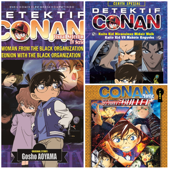 FLASH SALE 2026 2104 - Komik Detective Conan: The Woman from the Black Organization / Conan Movie: T