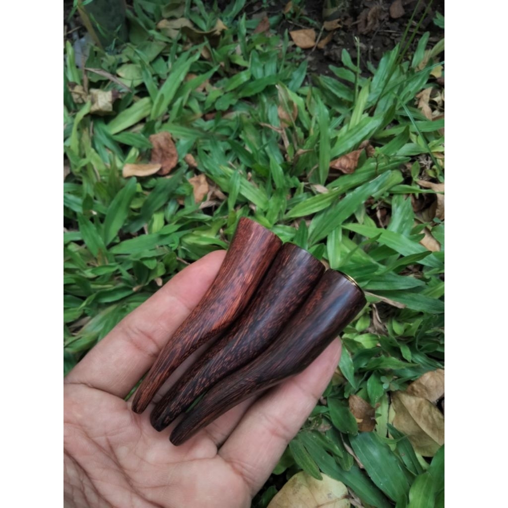 once multi segi lengkung natural finising bahan akar galih asem