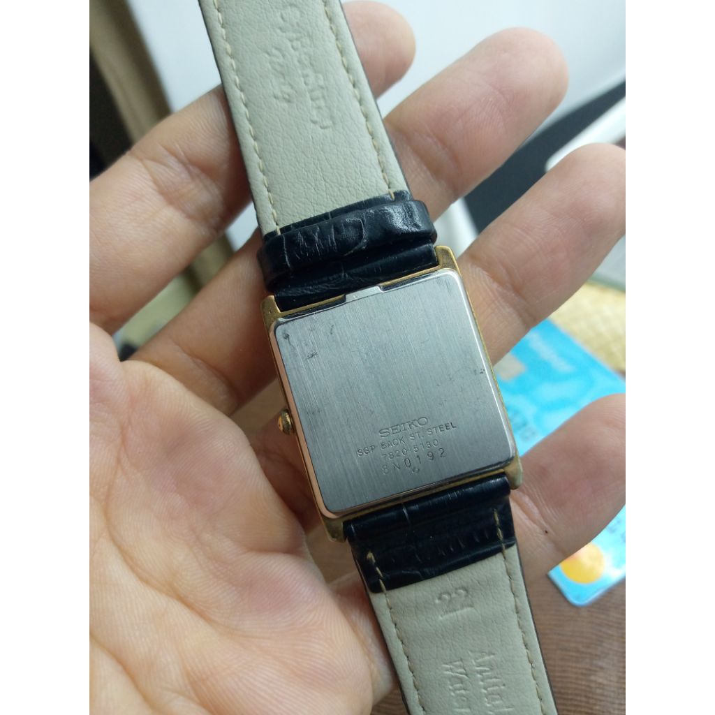 Seiko tank