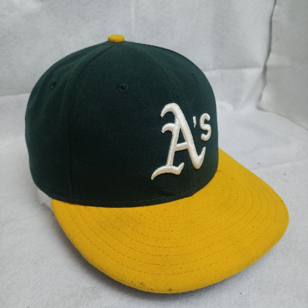 [ORIGINAL] Topi New Era 59FIFTY Oakland Athletics A's MLB On-Field Cap