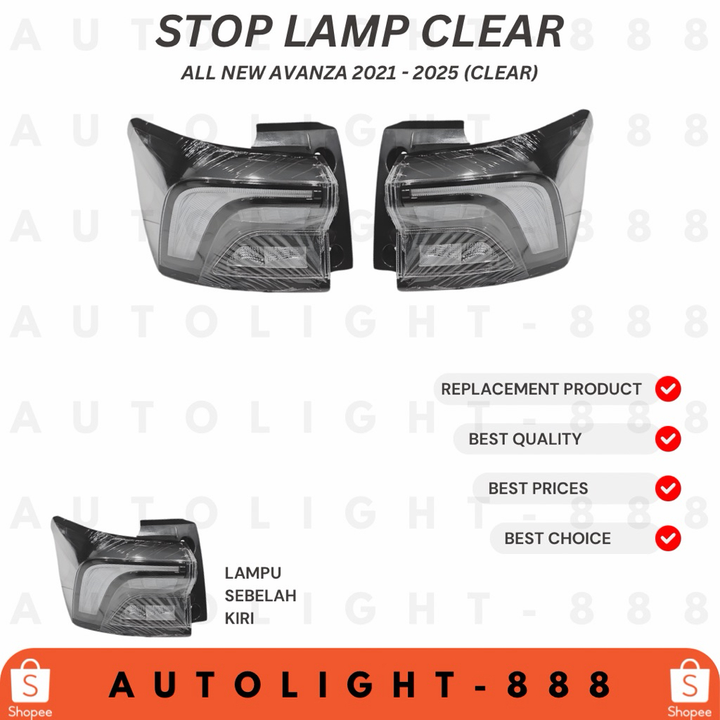 Stop Lamp Avanza 2021 - 2025 Clear