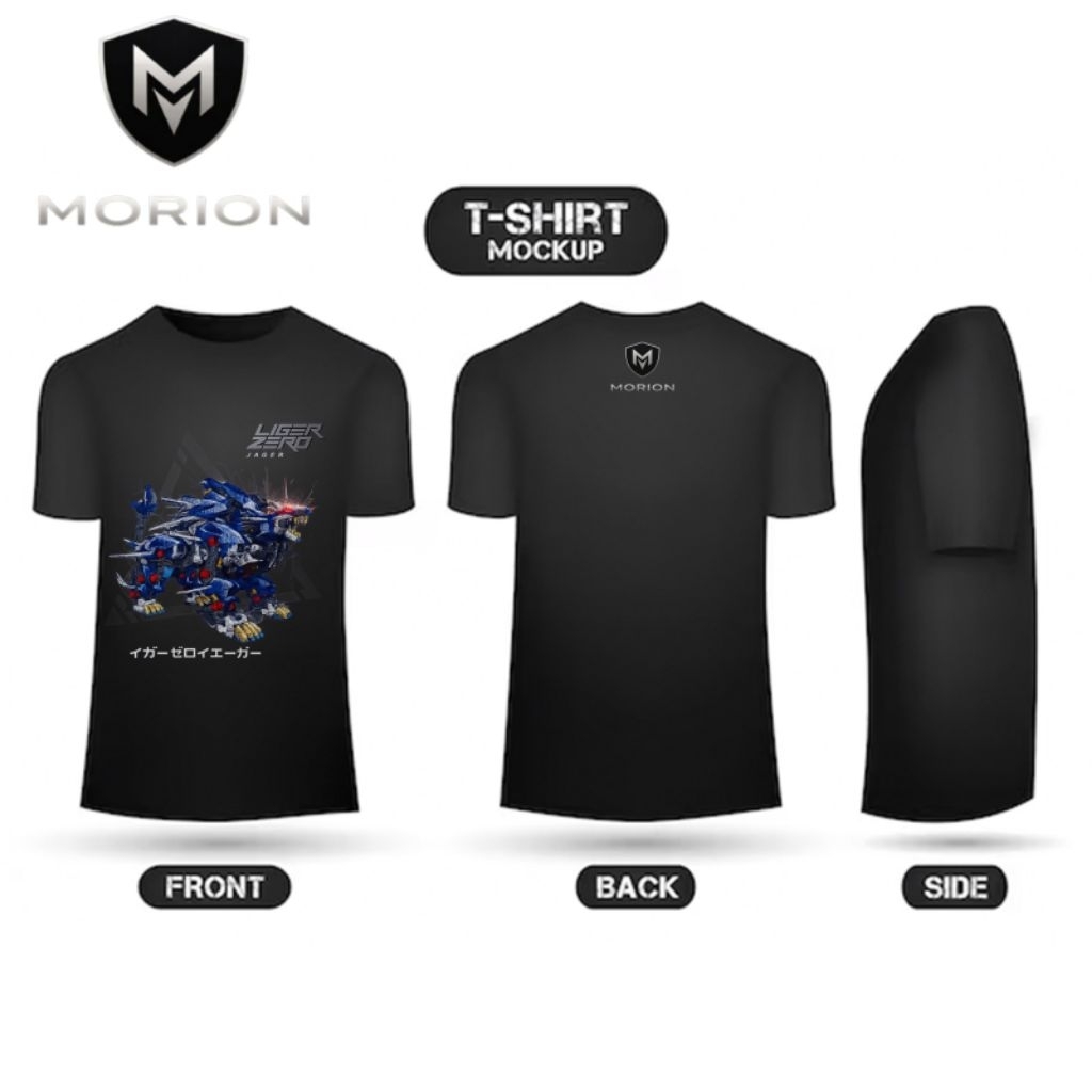 Morion // ZOID - LIGER ZERO - Kaos Anime - Kaos Anime Murah