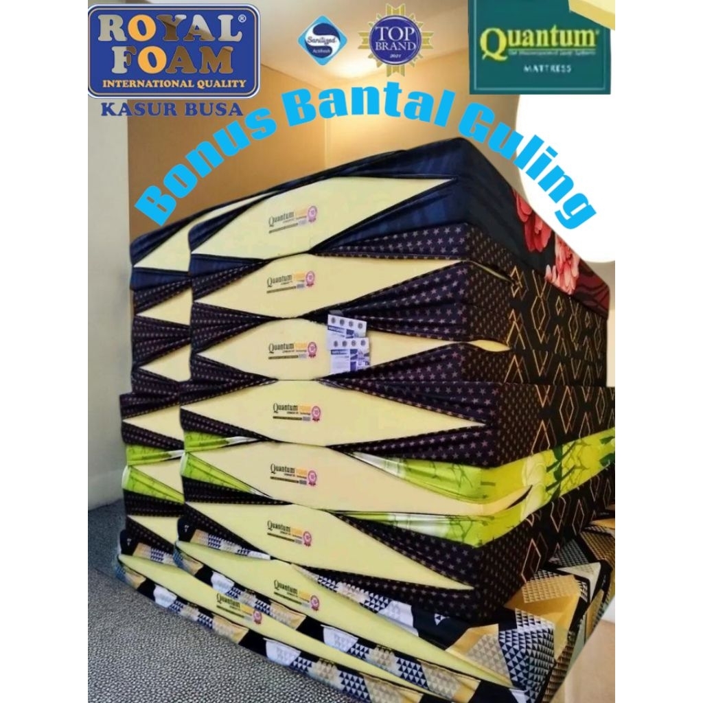 hokyfoam77- KASUR BUSA TERMURAH DAN TERLARIS KASUR Busa Quantum foam & ROYAL FOAM SPON NO 1 MALL