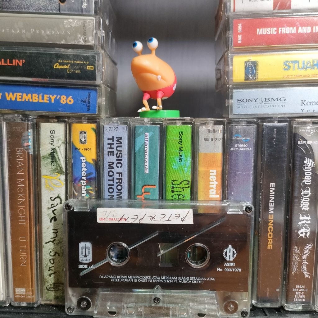 Kaset Pita Peterpan Noah Taman Langit hanya kaset