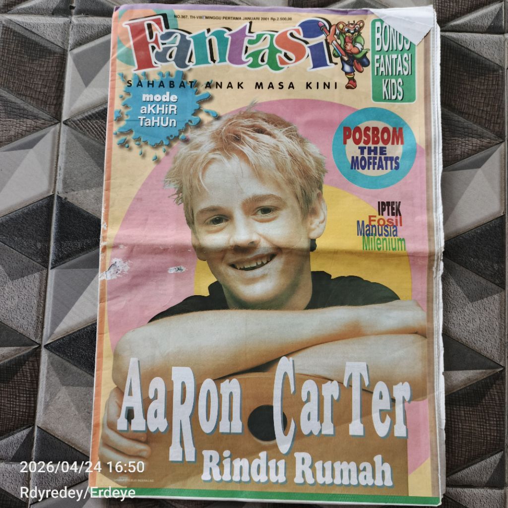 Tabloid Fantasi No 367 Tahun 2001