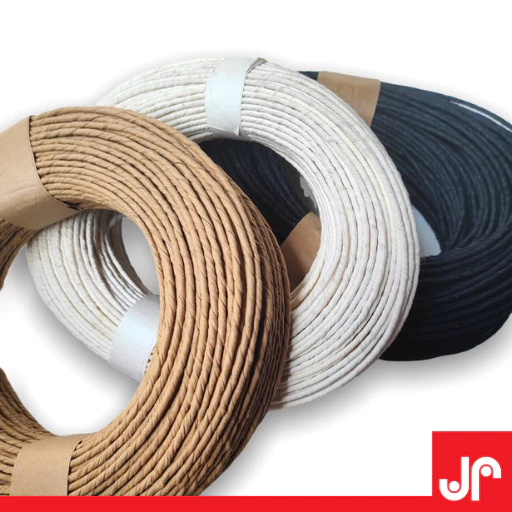 TALI KERTAS TALI PAPERBAG TALI KRAFT 3mm TALI ANYAMAN TALI KERAJINAN ROPE / TALI KERTAS KERAJINAN