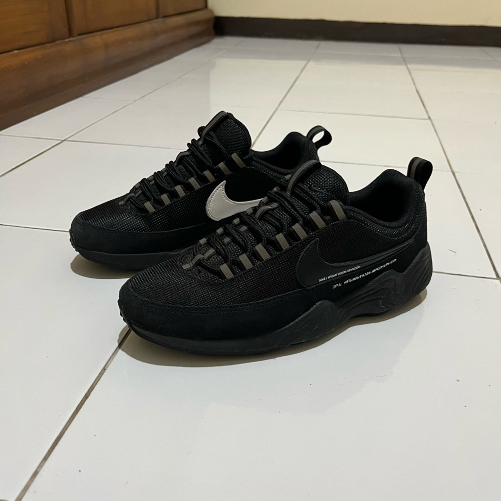 Nike Air Zoom Spiridon x Fragment Black