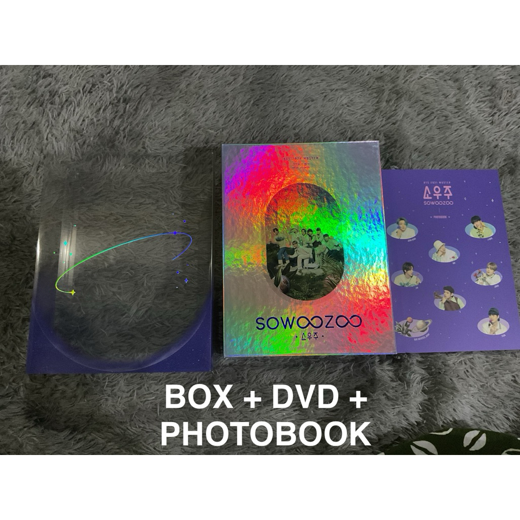 Ready Stok OFFICIAL BTS SOWOOZOO BLURAY V JUNGKOOK JIMIN JIN SUGA (BR UNSEALED ALBUM ONLY)