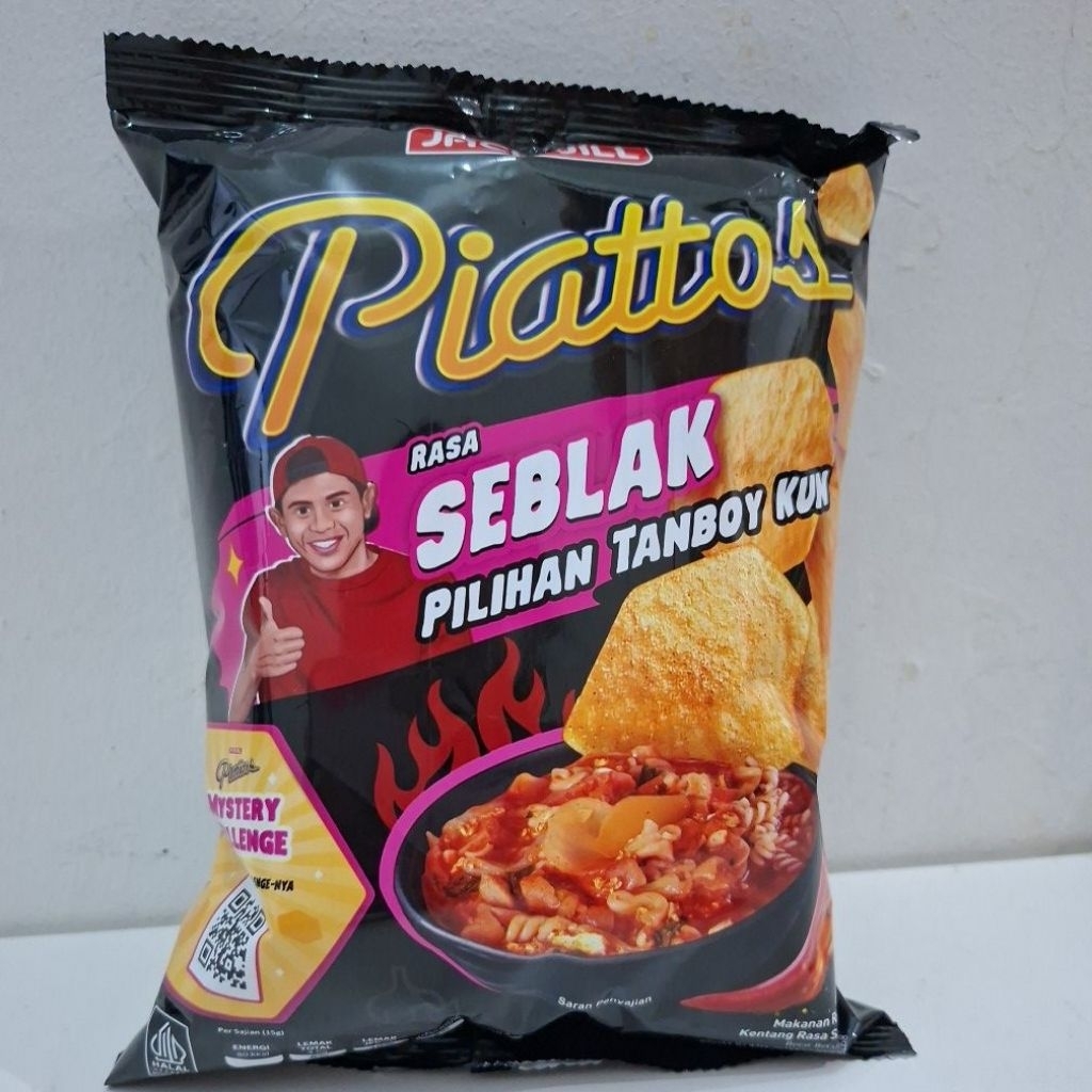[BEST SELLER] Piattos Seblak / Barbeque 68g