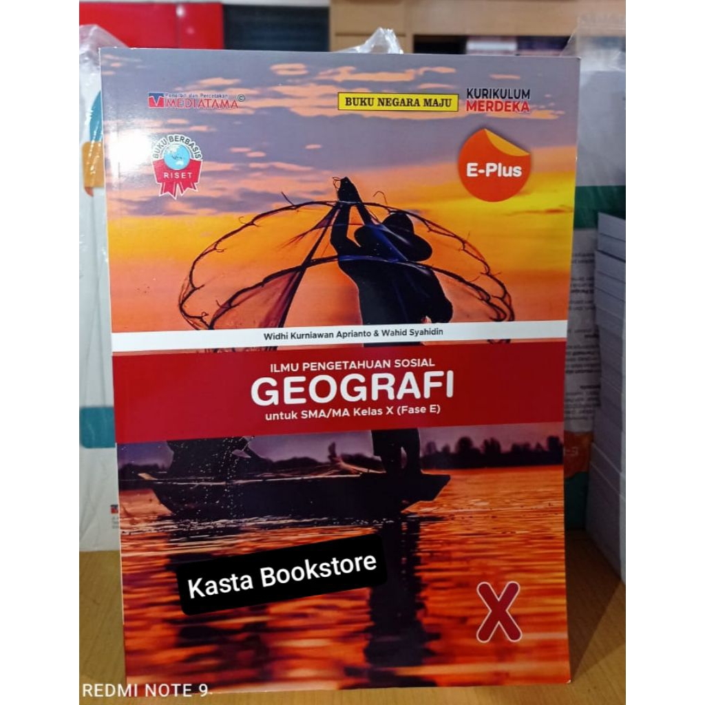 Buku E Plus Geografi Kelas 10 Kurikulum Merdeka Mediatama