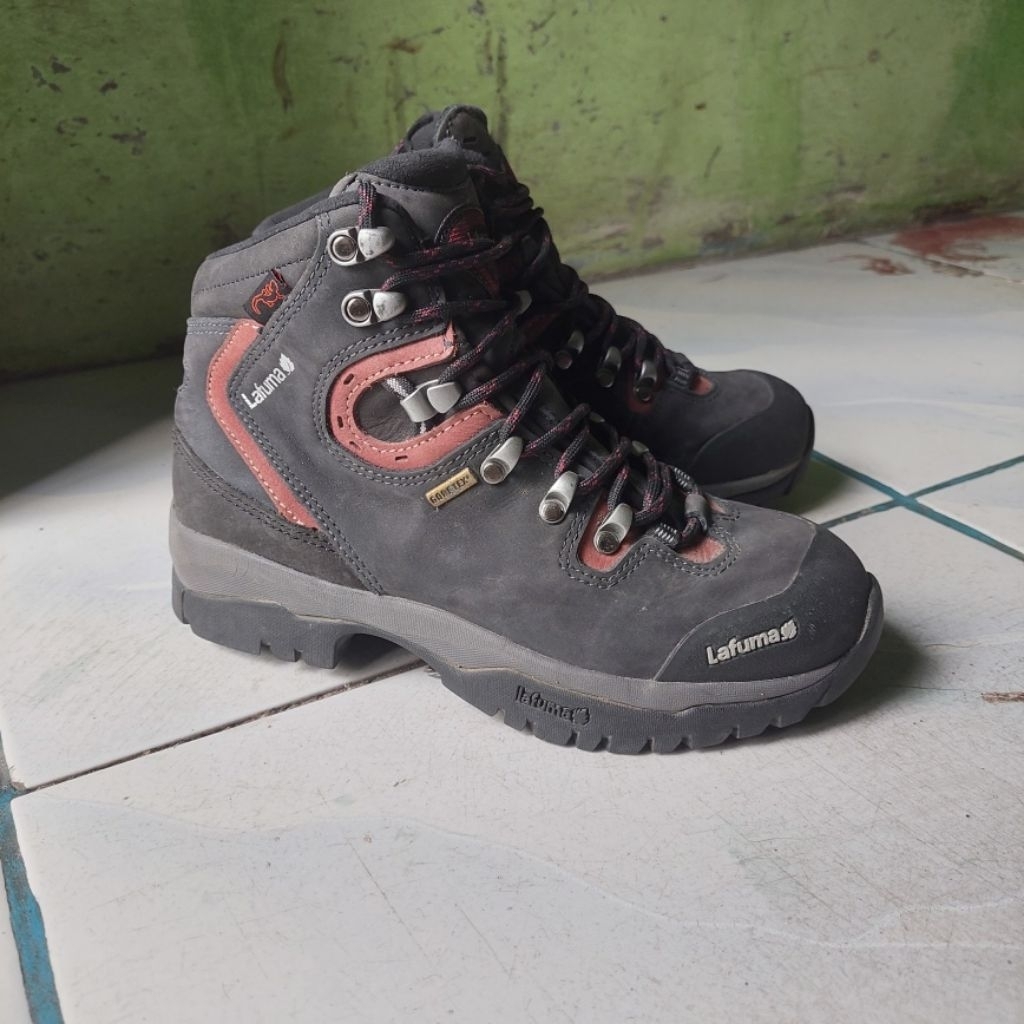 Lafuma goretex waterproof sepatu outdoor hiking camping