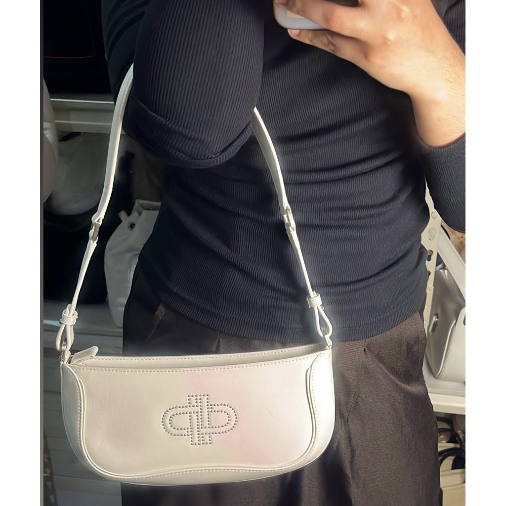 Pedro Shoulder Bag - Beige (100% Original)