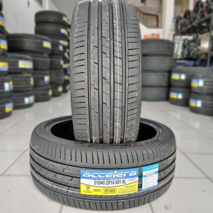 BAN MOBIL RING 18 215 40 R18 ACCELERA IOTA EVT 215/40 R18 BAN MOBIL TUBLES BAN MOBIL BERKUALITAS BAN