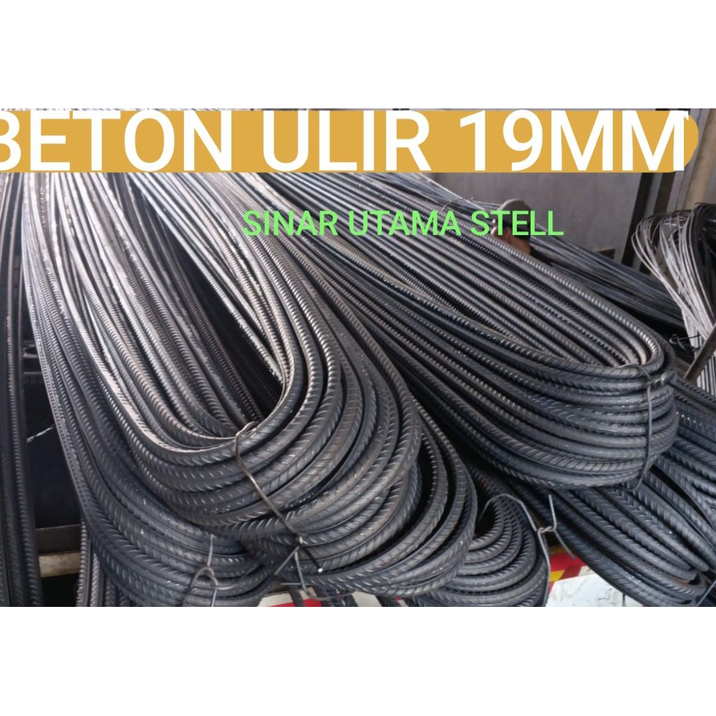 Besi Beton Ulir 19mm SNI / besi Beton 19 mm Ulir SNI