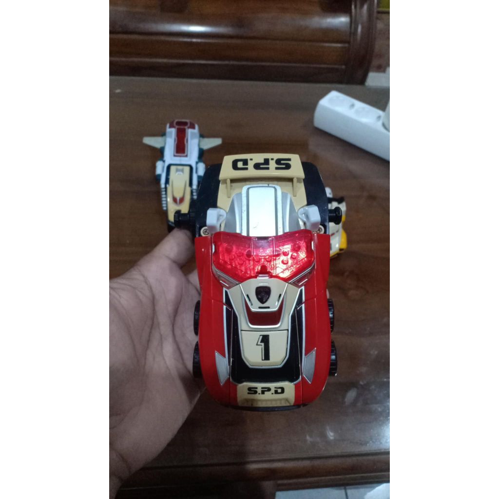 part zord spd dekaranger bandai elektrik mati dudukan ganttai custom selebihnya cek foto