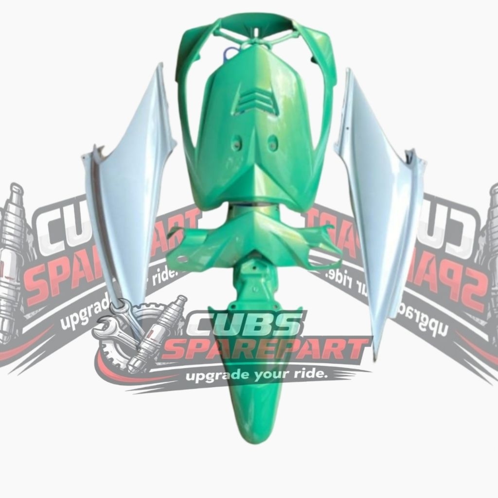 BODY BEAT KARBU GREEN X SILVER/BLACK