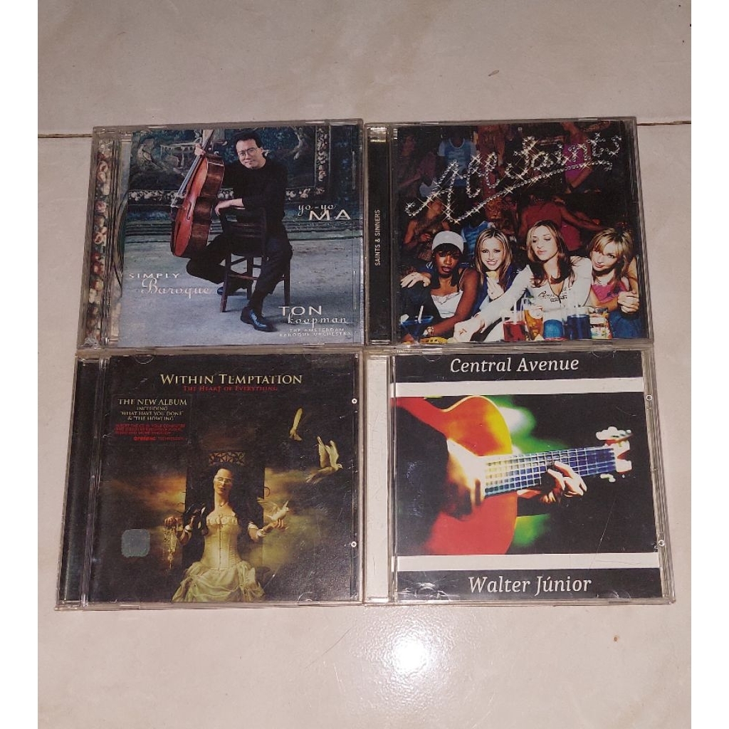 cd YO YO MA-Simply Baroque / ALL SAINTS / WITHIN TEMPTATION-The Heart Of Everything / WALTER JUNIOR-