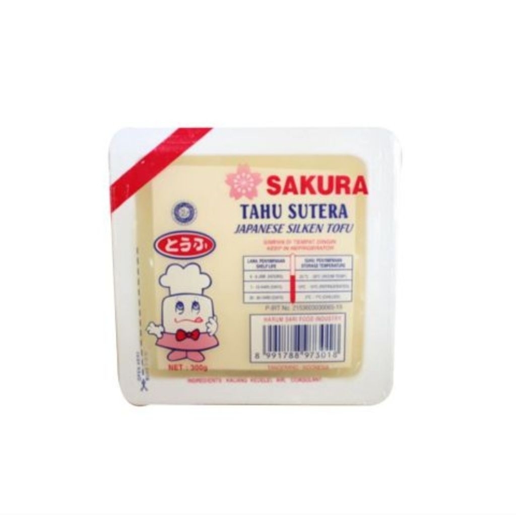 Sakura tahu sutra | japanese silken tofu 300gr
