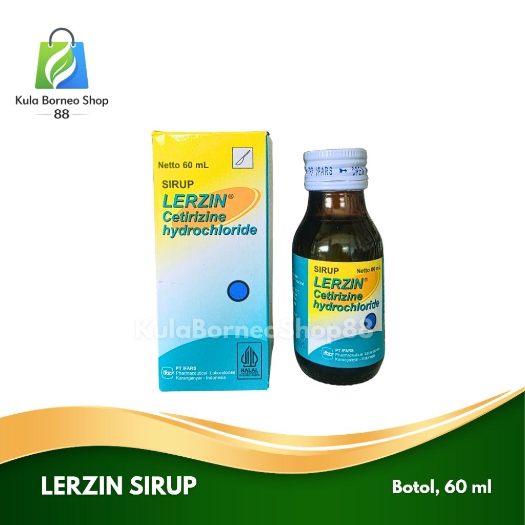 LERZIN SIRUP 60 ML