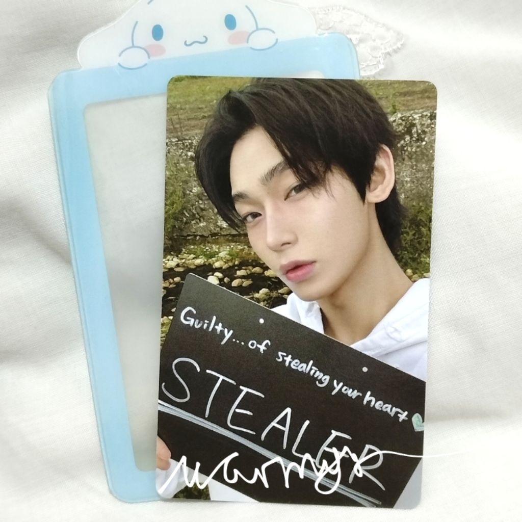 OFFICIAL Photocard Sunoo Jungwon Enhypen Voice Keyring The Sin Vanish